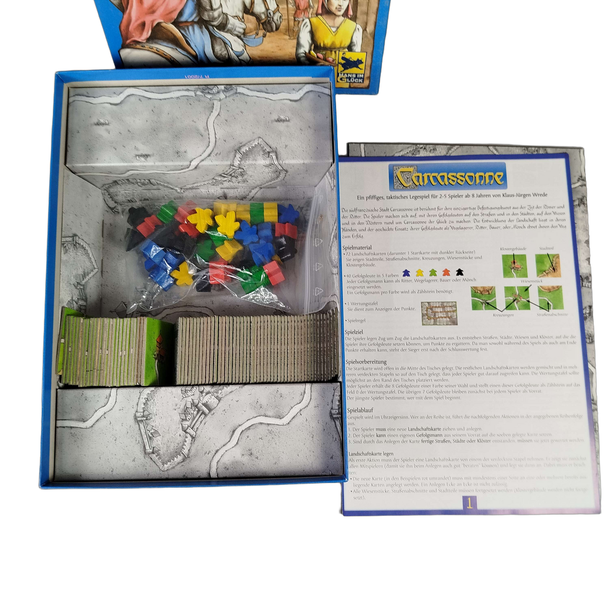 Hans im Glück Carcassonne 48125 Brettspiel & Strategiespiel
