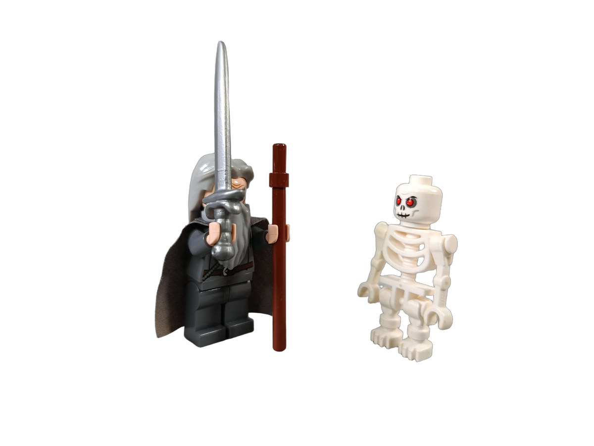 LEGO Bundle Herr der Ringe Gandalf & Skelett Set von 6 Minifiguren