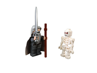 LEGO Bundle Herr der Ringe Gandalf & Skelett Set von 6 Minifiguren