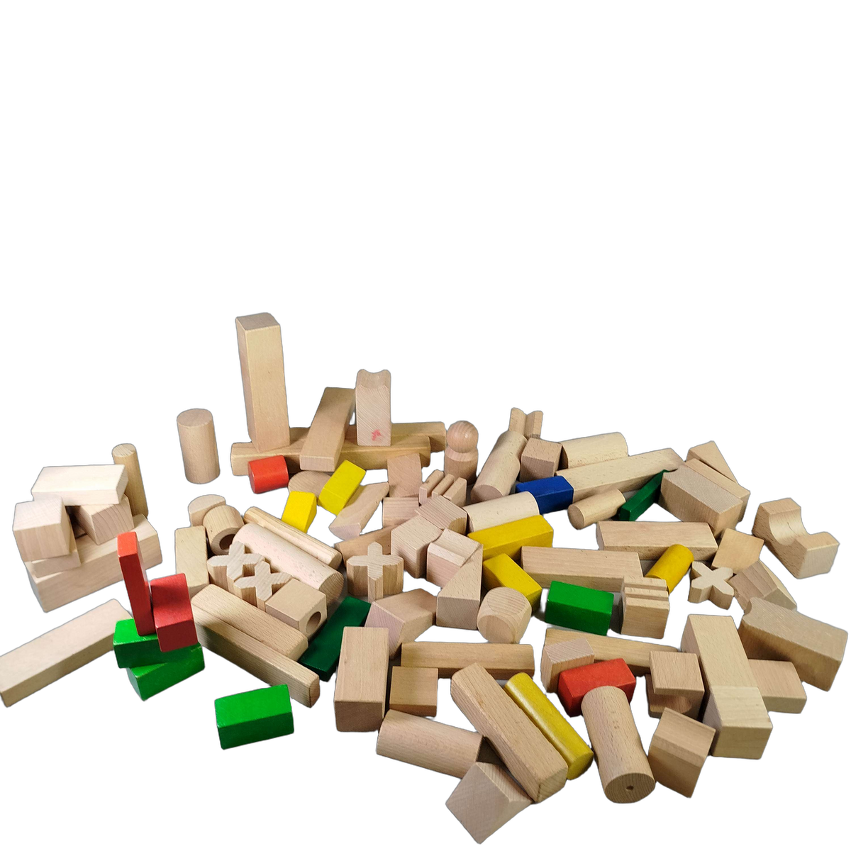 BRIO Holzbausteine natur & farbig Bauklötze Set