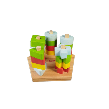 Eichhorn Formen-Steckbrett Montessori Steckspiel