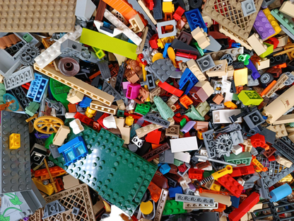Konvolut LEGO ca. 2,8 kg Bausteine & Grundplatten, ab 6 Jahre