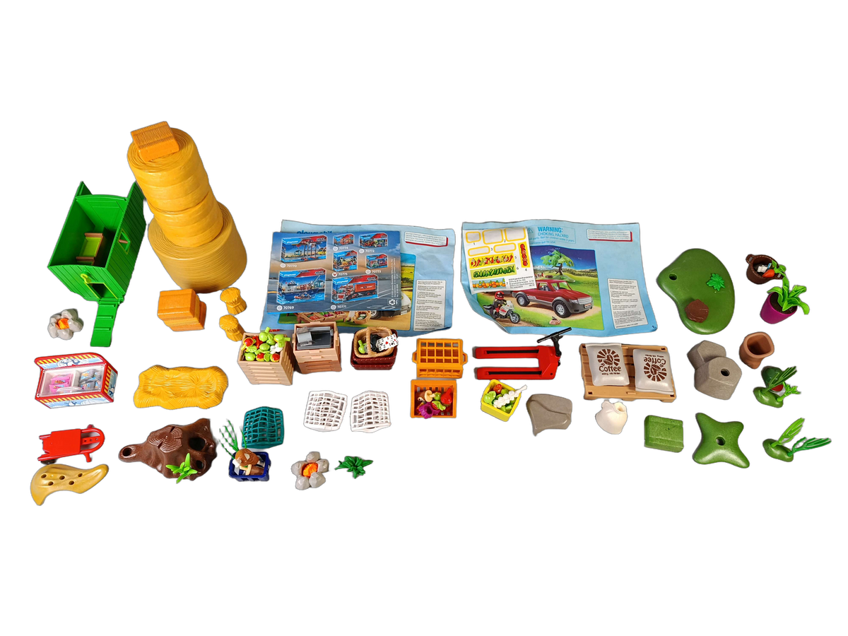 Playmobil Bundle Bauernhof Hühnerhaus großes Set Figuren & Zubehör