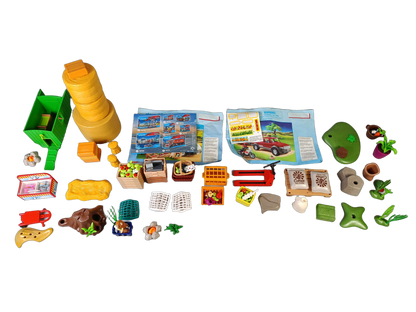 Playmobil Bundle Bauernhof Hühnerhaus großes Set Figuren & Zubehör