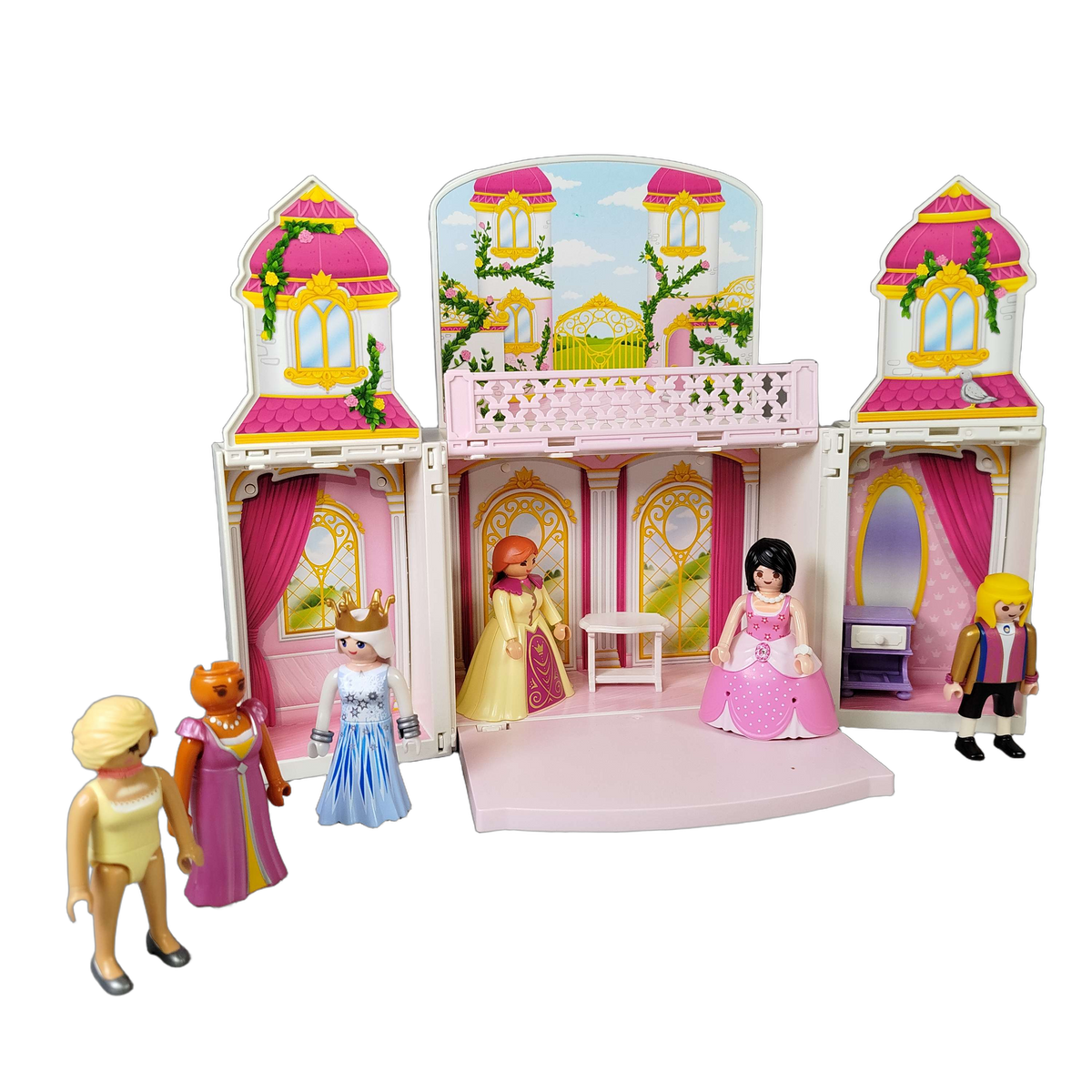 Playmobil Bundle Prinzessin Schloss 71845 & Kutsche 6856 Set von 2