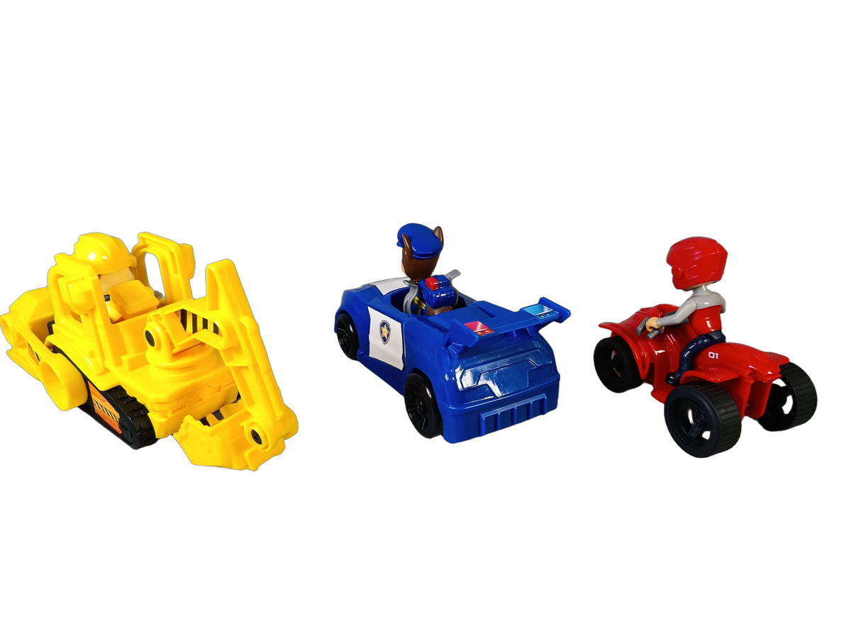 Spin Master Bundle Paw Patrol Set von 6 Fahrzeuge & Figuren