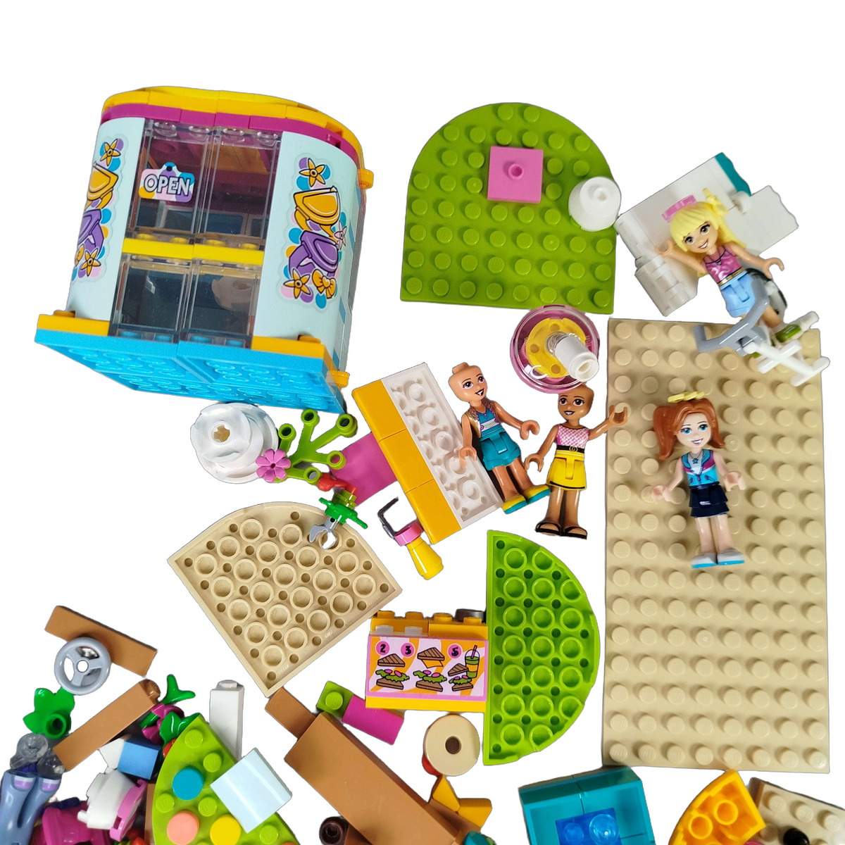 LEGO Bundle Friends großes Set Figuren & Bausteine, Shop & Zubehör