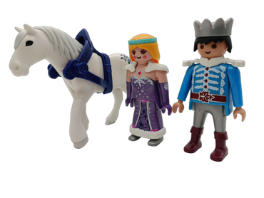 Playmobil Königspaar 9474 Schlitten