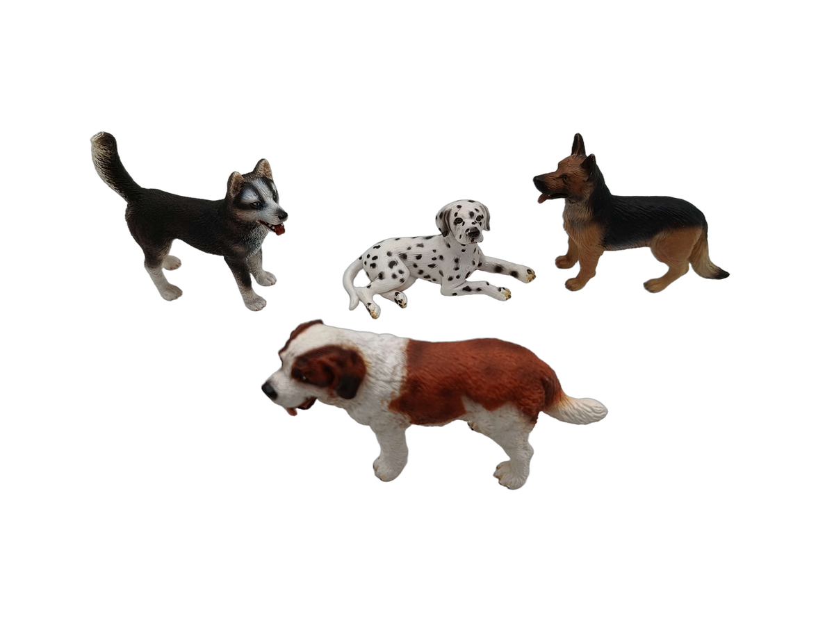 Schleich Tiere Bundle 13 Teile Tierfiguren Hunde Katze Schwan