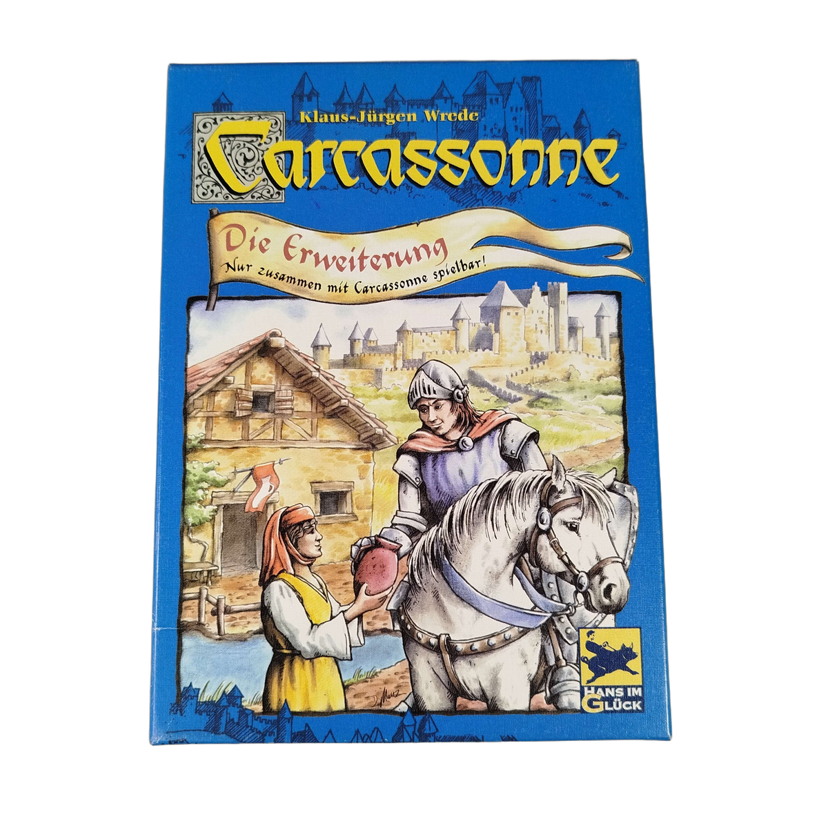Hans im Glück Carcassonne Die Erweiterung 48131, Brettspiel