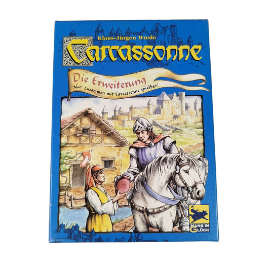 Hans im Glück Carcassonne Die Erweiterung 48131, Brettspiel