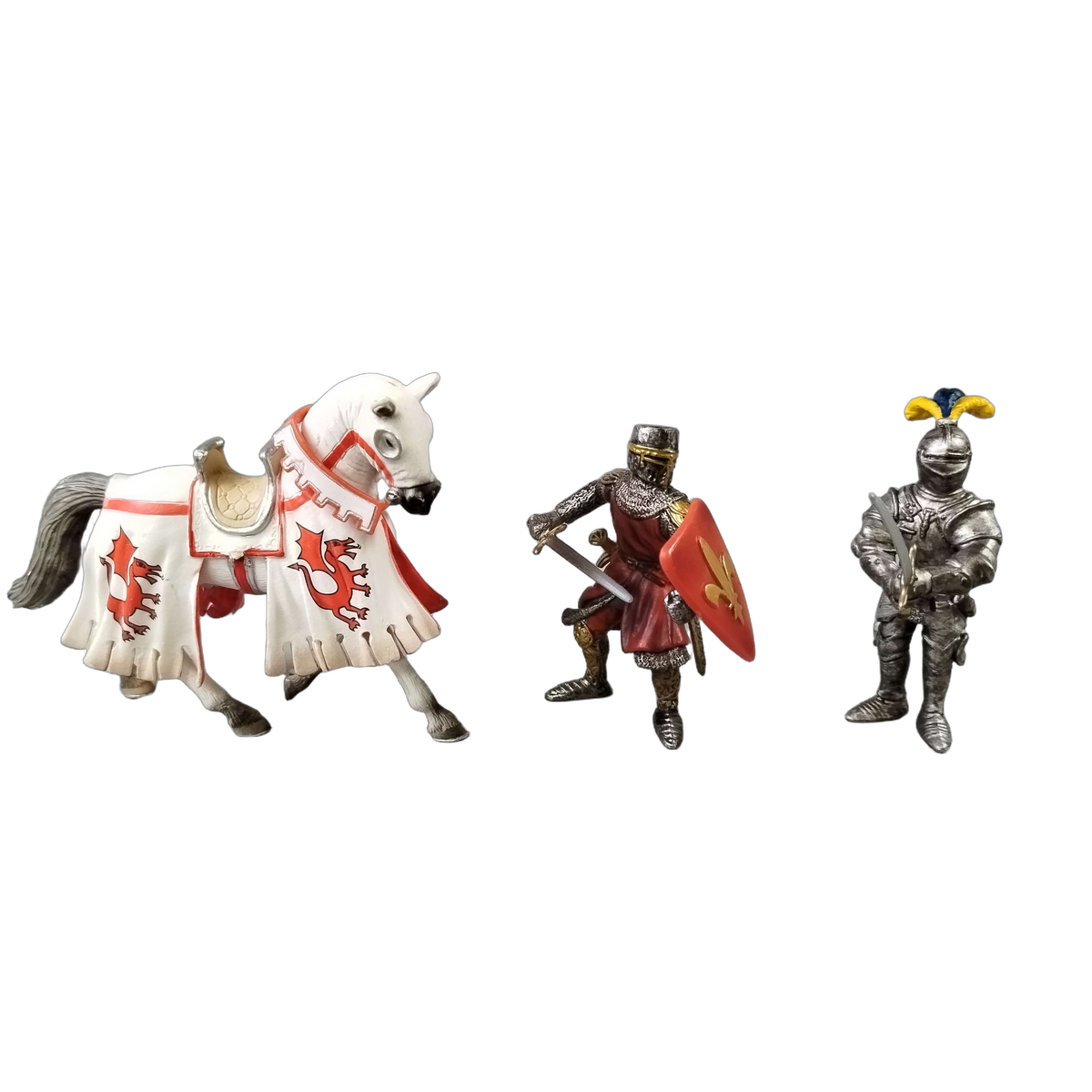 Schleich Bundle Ritter 70001 70024 3 Teile Ritterfiguren & Pferd