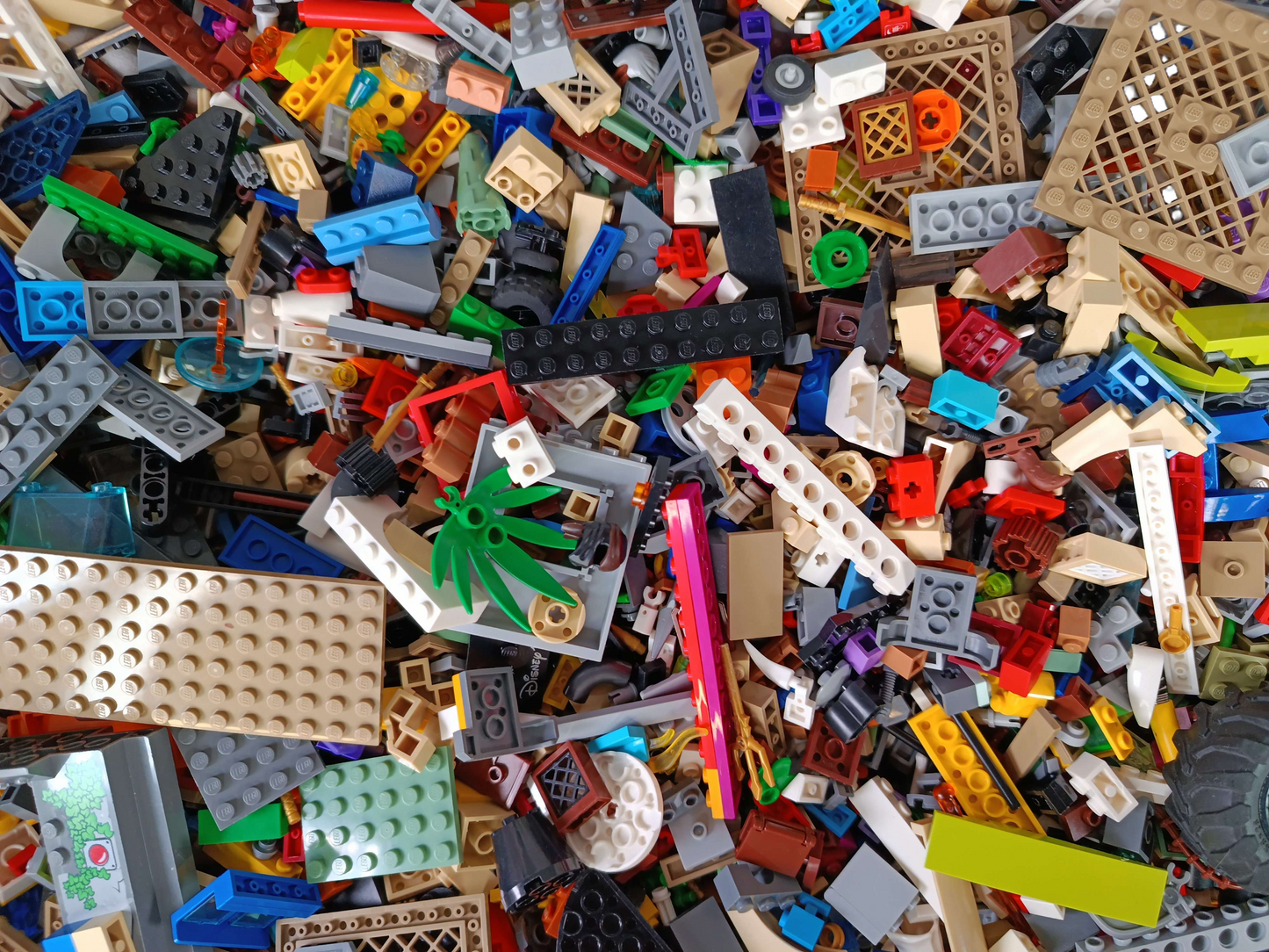 Konvolut LEGO ca. 2,8 kg Bausteine & Grundplatten, ab 6 Jahre