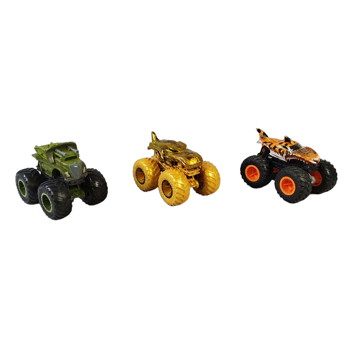 Mattel Bundle Hot Wheels Monster Trucks Set von 3 Spielzeugautos