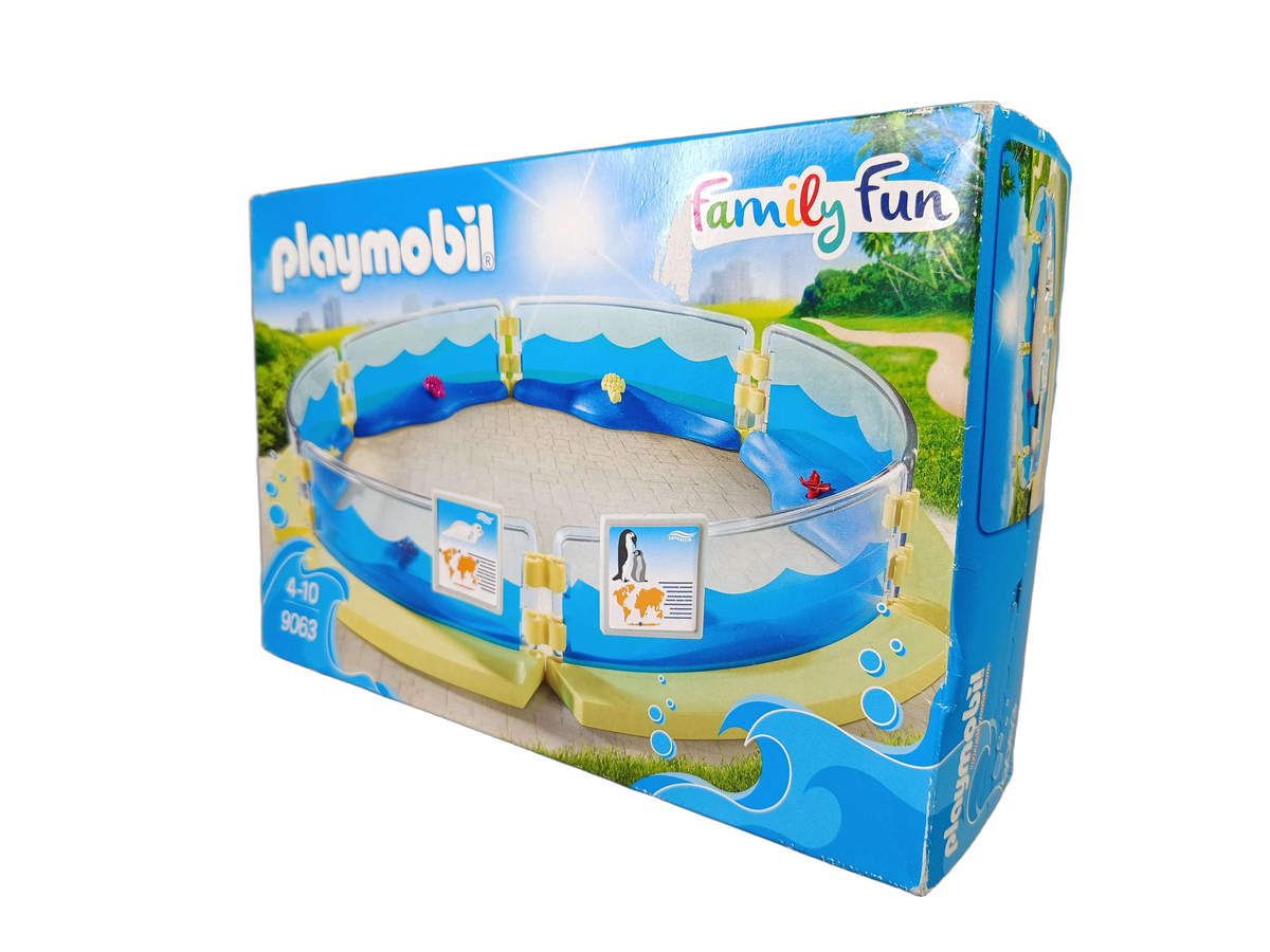 Playmobil Bundle Meerestiere 9063 5555 Set von 2 Figuren & Kiosk