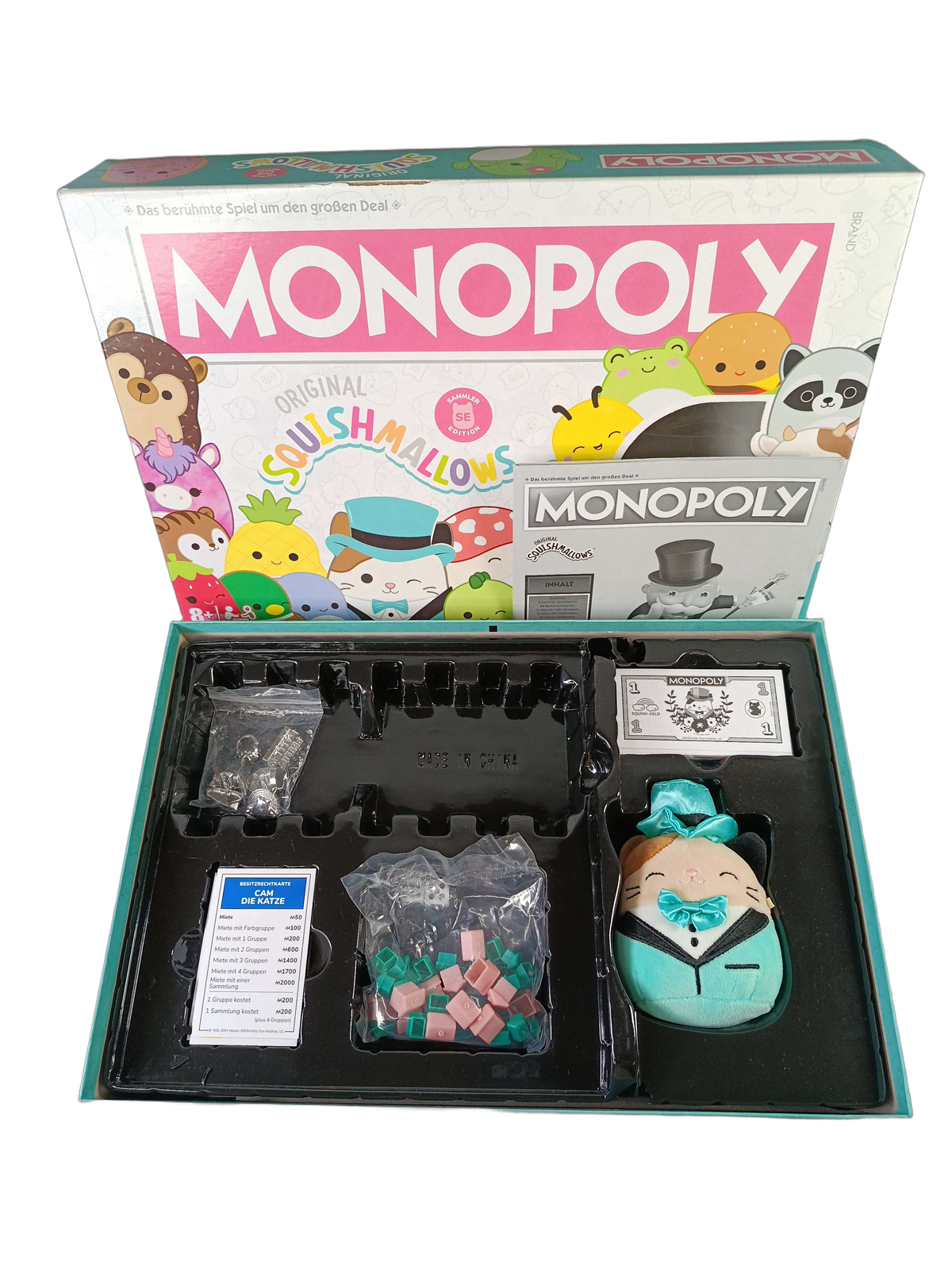 Winning Moves Monopoly Squishmallows MON4177-DE-GER Brettspiel