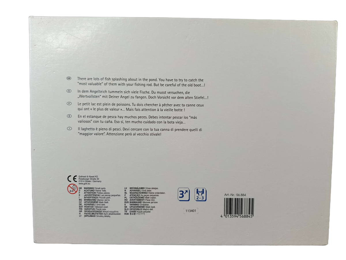 Goki 56884 Magnetisches Angelspiel aus Holz