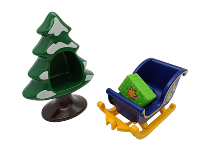 Playmobil Bundle Winter & Fantasie Set Figuren & Tiere Schlitten