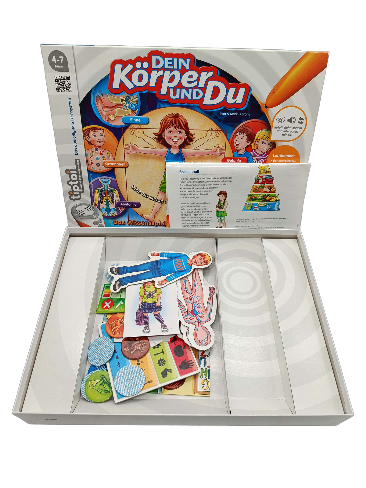 Ravensburger tiptoi Dein Körper und Du Buch Lernbuch 00560