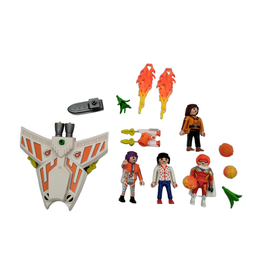 Playmobil Bundle Superheld Set Figuren & Jetpack, Action & Abenteuer