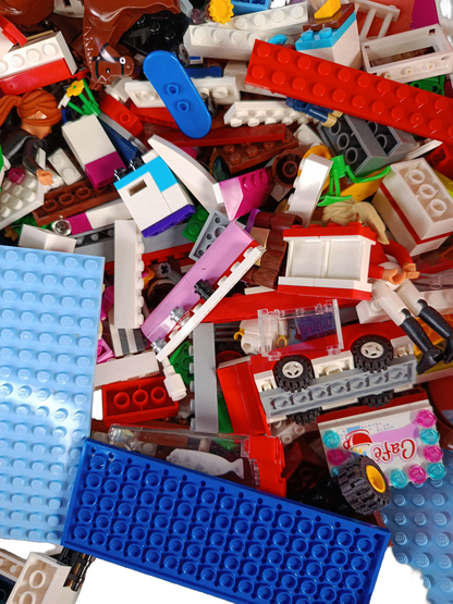 Konvolut LEGO Friends Steine & Platten ca. 1,9 kg, ab 6 7 8 Jahre