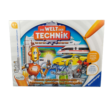 Ravensburger tiptoi Die Welt der Technik 00837 Lernspiel