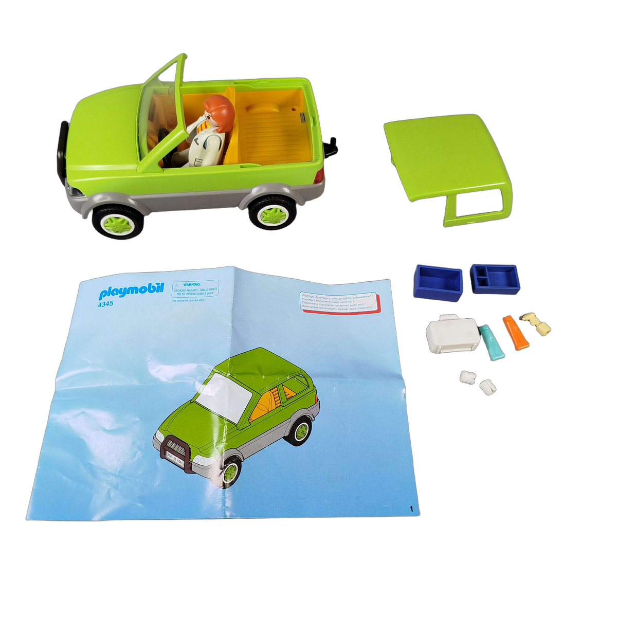 Playmobil Tierärztin mit PKW 4345 Figur & Auto
