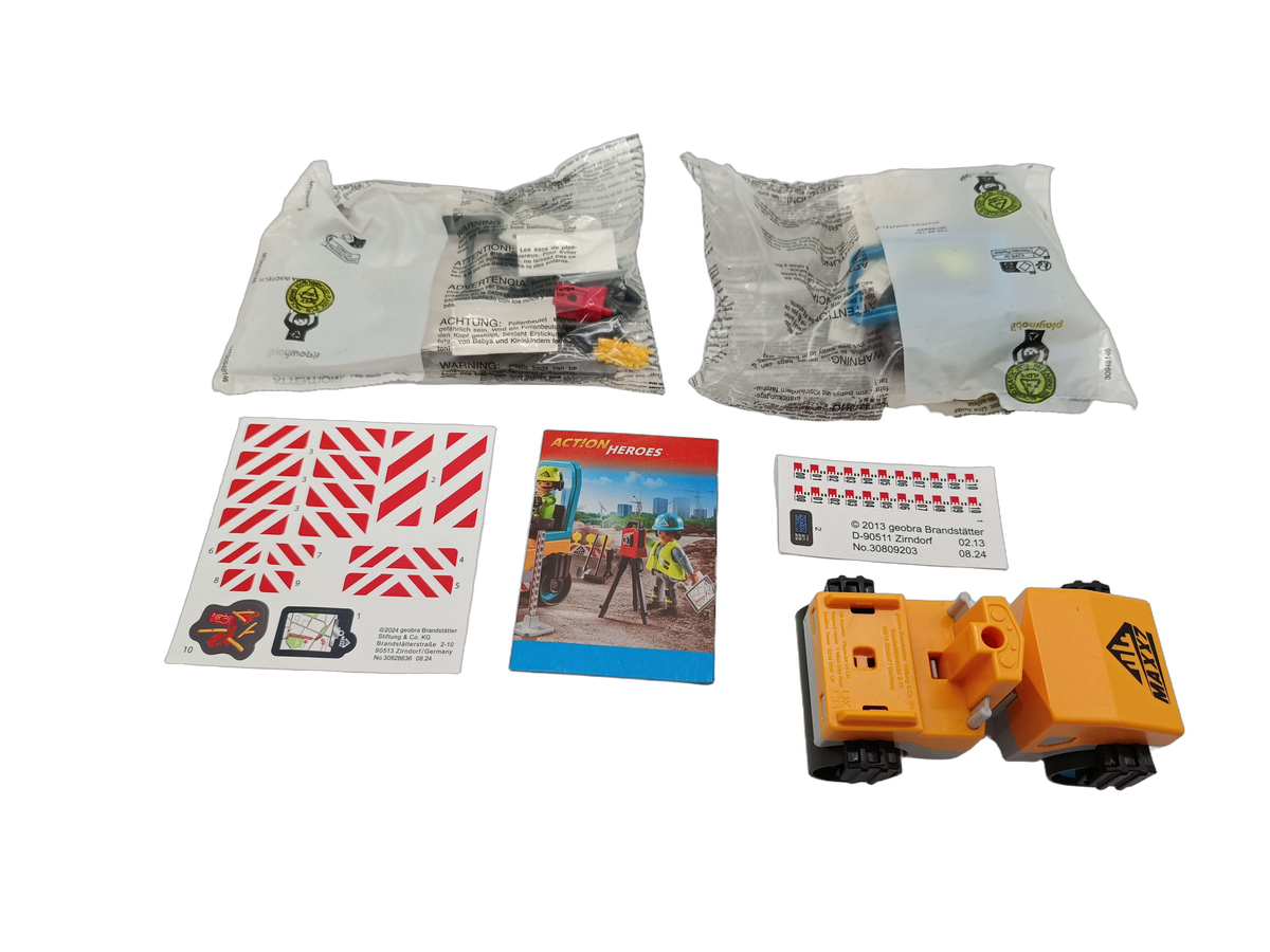 Playmobil Straßenbaustelle 71751 Set, neuwertig