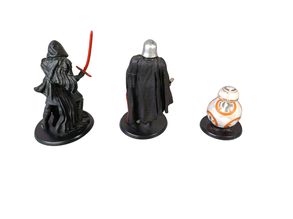 Disney Bundle Star Wars Kylo Ren, Phasma & BB-8 Set von 3 Figuren