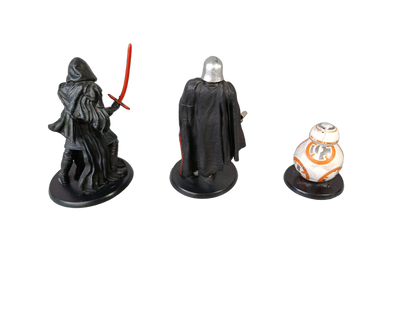 Disney Bundle Star Wars Kylo Ren, Phasma & BB-8 Set von 3 Figuren