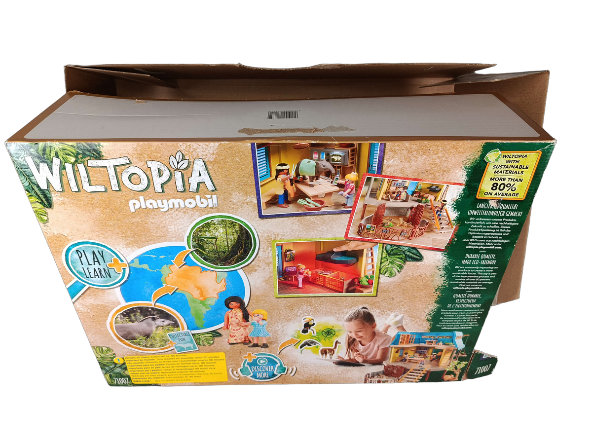 Playmobil Wiltopia Tierpflegestation 71007 Spielset mit Zubehör