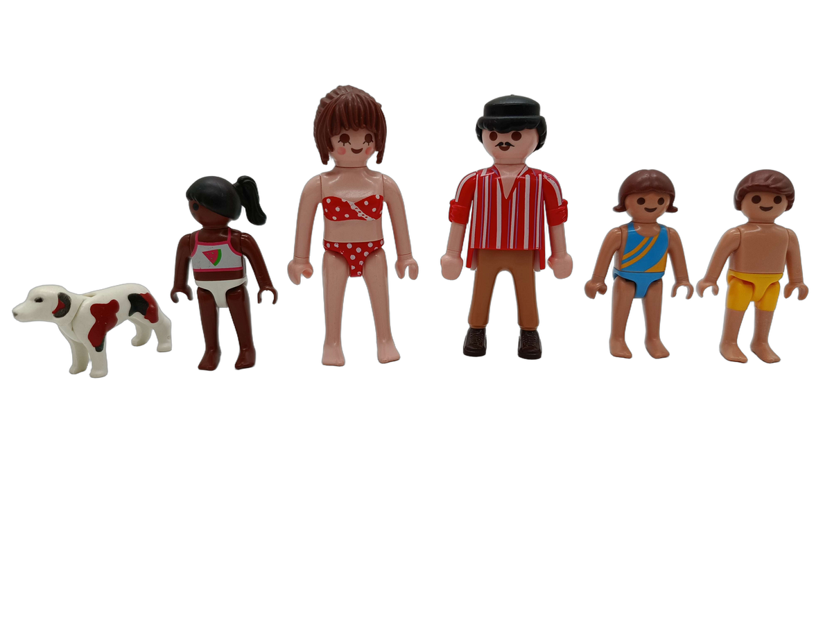 Playmobil Bundle Family Fun Crêpes & Schlauchboot Set von 2 Figuren