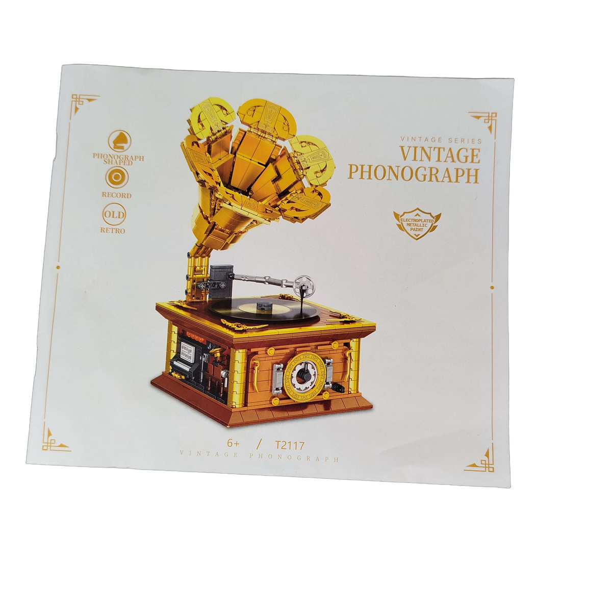 TYCOLE Vintage Phonograph T2117 Modellbausatz