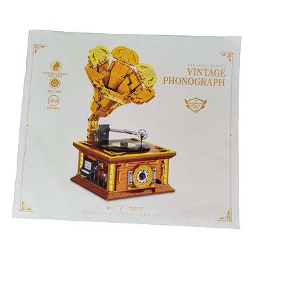 TYCOLE Vintage Phonograph T2117 Modellbausatz