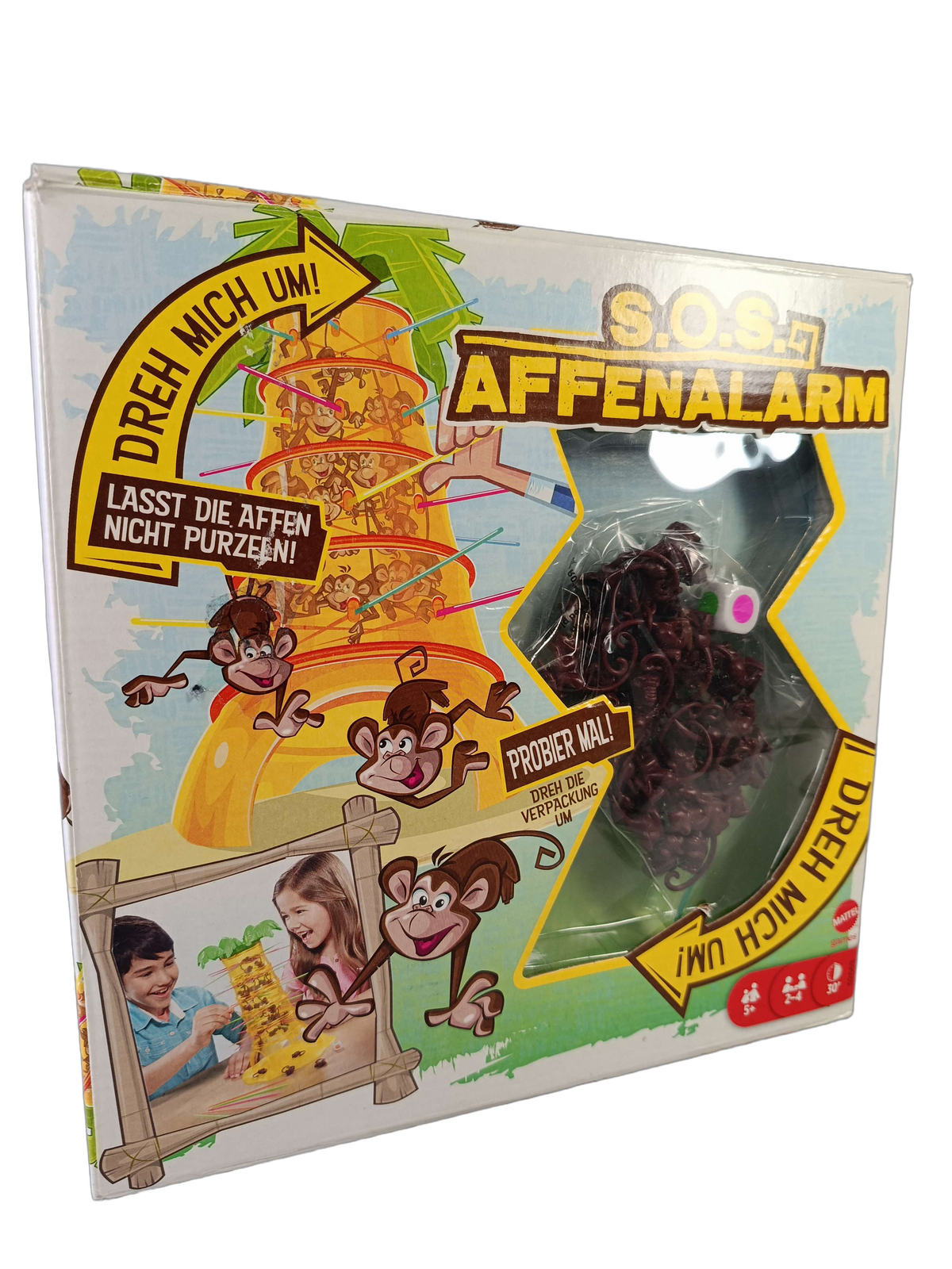 Mattel S.O.S. Affenalarm Geschicklichkeitsspiel