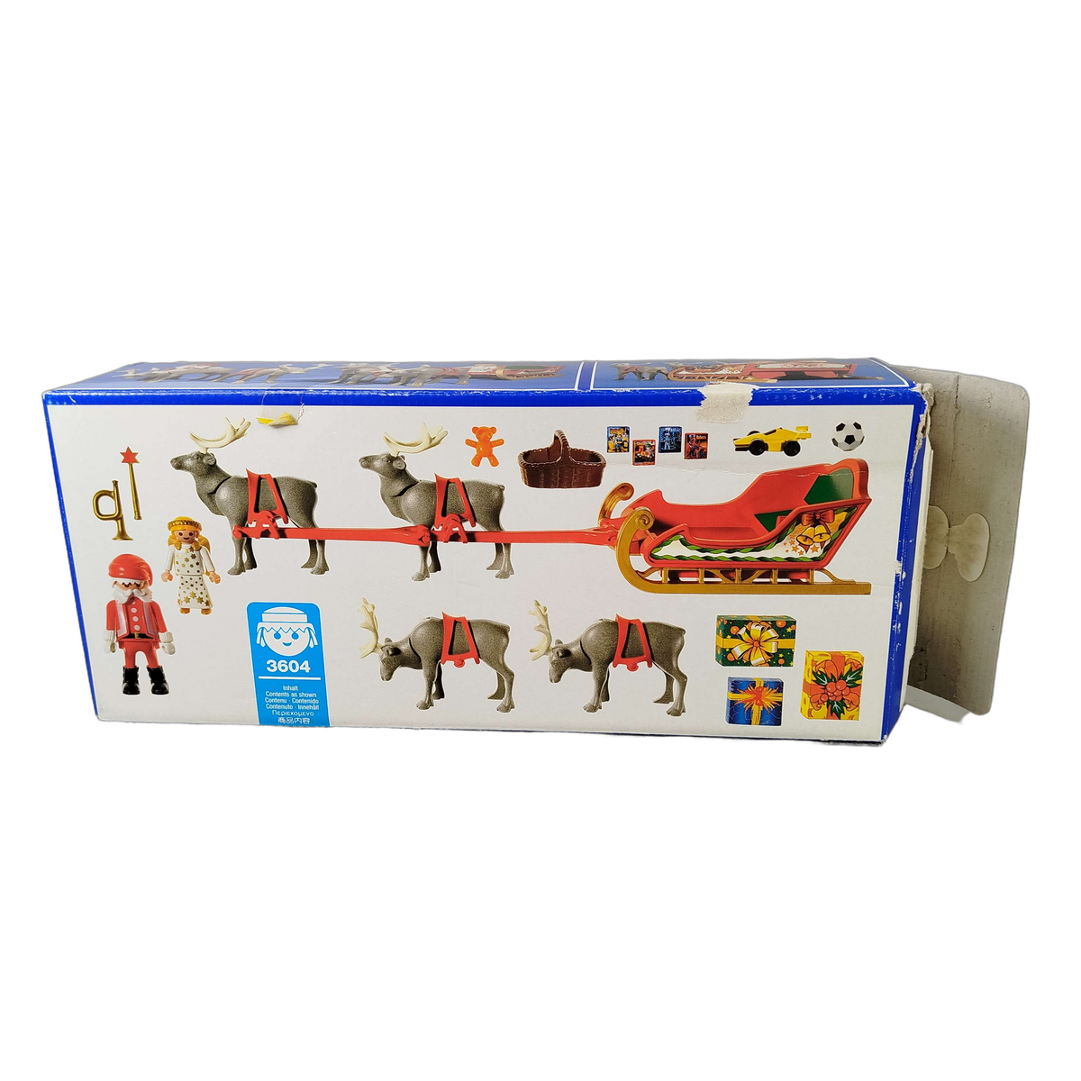 Playmobil Rentierschlitten Santa Claus 3604-A Spielset, ab 3 Jahre