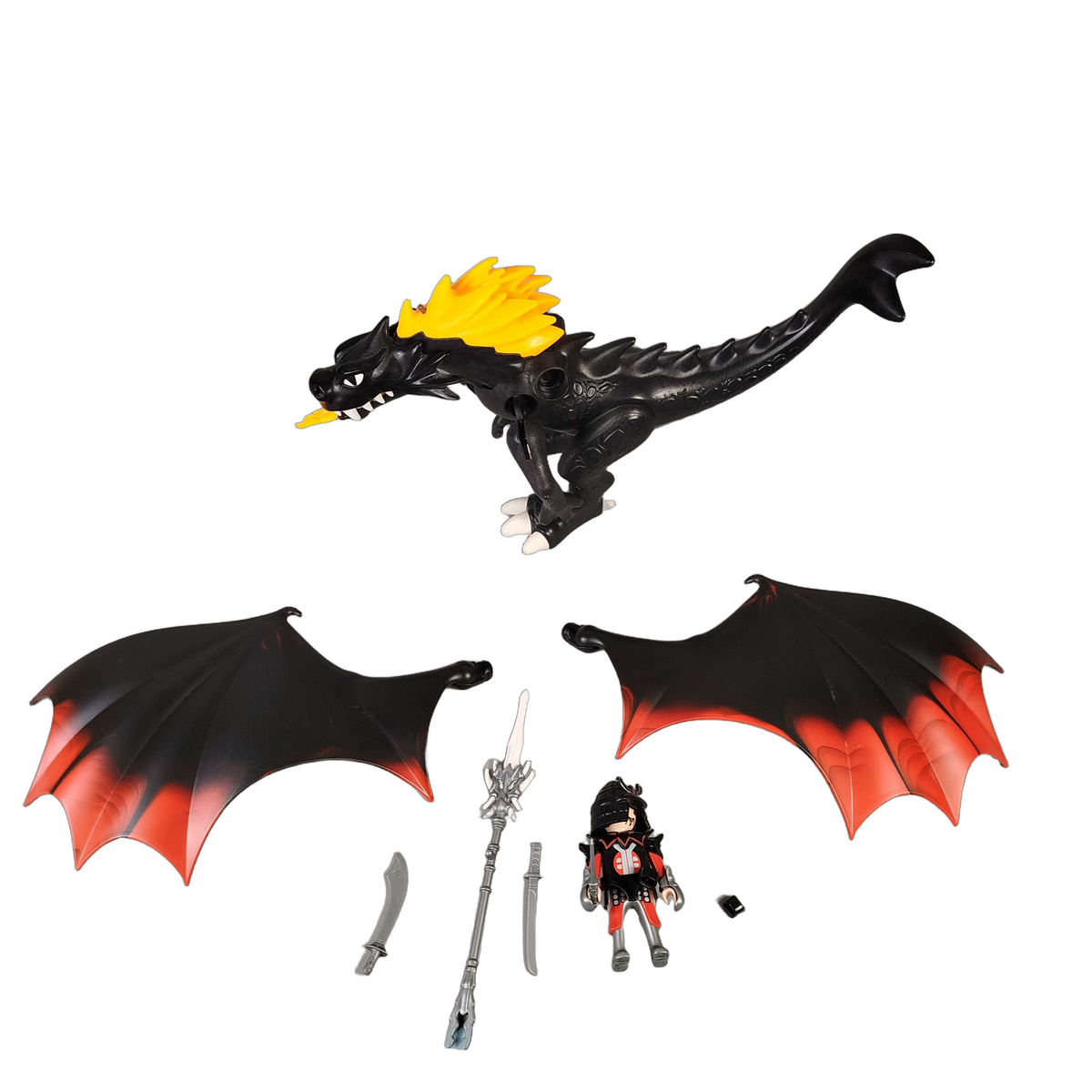 Playmobil Riesen-Kampfdrache mit Feuer-LEDs 5482 Figur