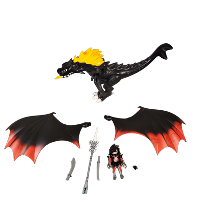 Playmobil Riesen-Kampfdrache mit Feuer-LEDs 5482 Figur