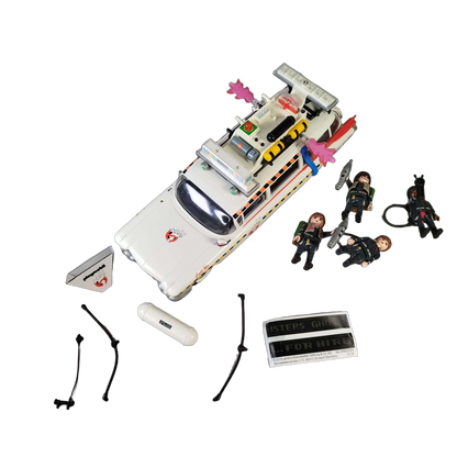 Playmobil Ghostbusters Ecto-1A 70170 Auto mit Licht & Sound, Figuren