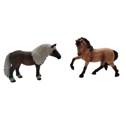 Schleich Tiere Bundle 5 Teile Pferdefiguren Dappled Grey & Palomino