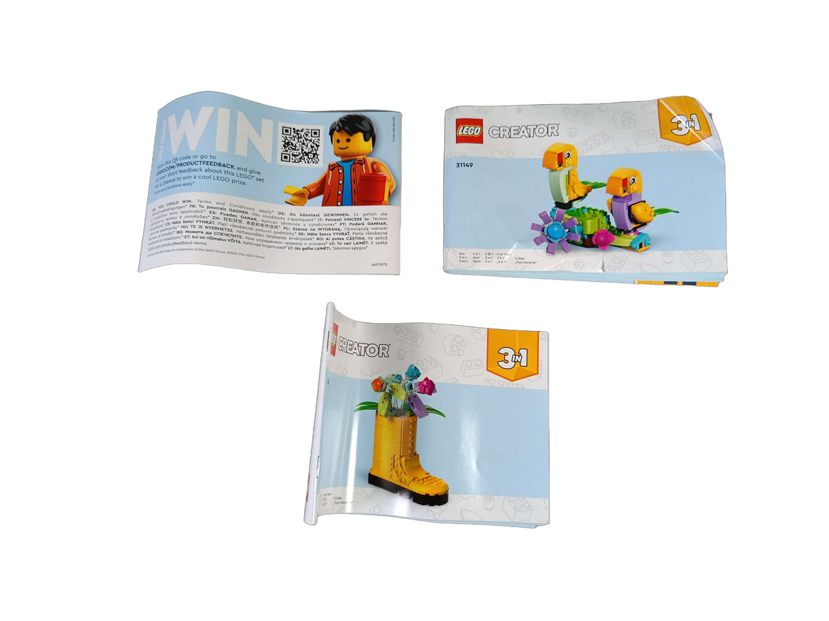 LEGO Blumen in der Gießkanne 31149 Bauset