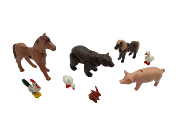 Playmobil Bundle Bauernhof & Wildtiere großes Set Tierfiguren