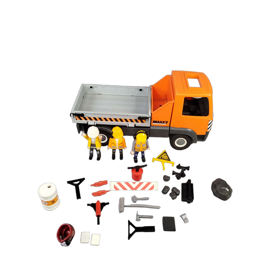 Playmobil Baustellen-LKW 6861 Kipplaster mit Zubehör