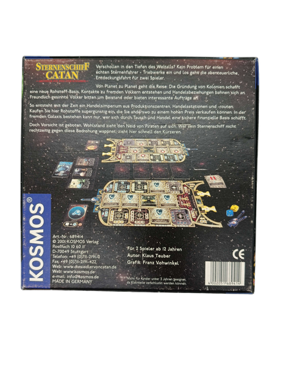 KOSMOS Sternenschiff Catan 689414 Brettspiel, ab 10 Jahre