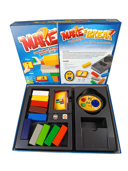 Ravensburger Make 'N' Break Brettspiel & Familienspiel, Neuwertig