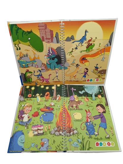 Ravensburger Bundle tiptoi Tiefsee & Dino-Stadt Set von 3 Lernbüchern