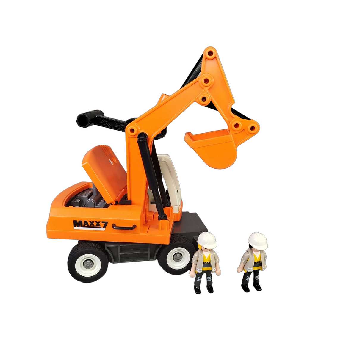 Playmobil 6860 Bagger Baufahrzeug Baustelle
