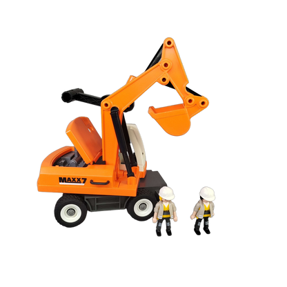 Playmobil 6860 Bagger Baufahrzeug Baustelle