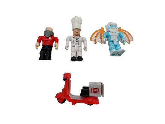 Jazwares Bundle Roblox Tower of Hell großes Set Figuren & Scooter