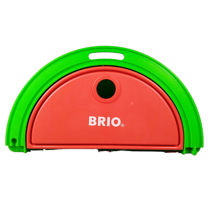 BRIO Holzeisenbahn Spielkoffer mit Zubehör